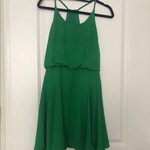 Green dress